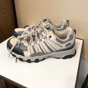 FILA Women’s Day Hiker Shoes New Size 8, Gray, Lavender & Black